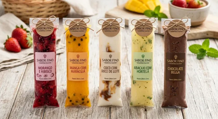 Guia de 40 Receitas de geladinho gourmet para fazer renda extra 5,99