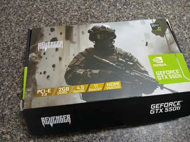 GTX 550ti 2GB REVENGER semi nova