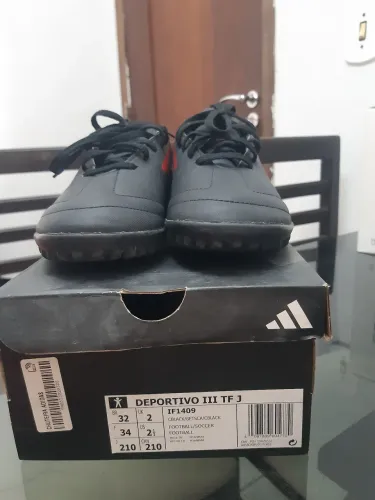 VENDO CHUTEIRA SOCIETY INFANTIL PONTUAÇÃO 32 POR 180