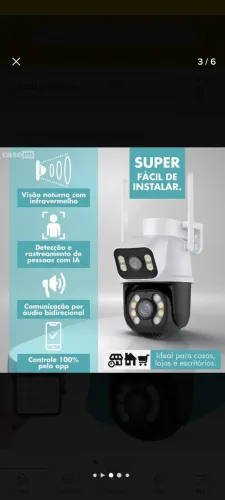 Câmera ip wifi