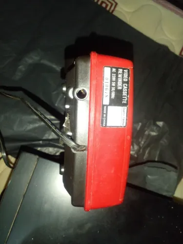 Carrinho Rebobinador de fita vhs 