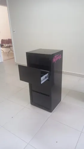GAVETEIRO PRETO 
