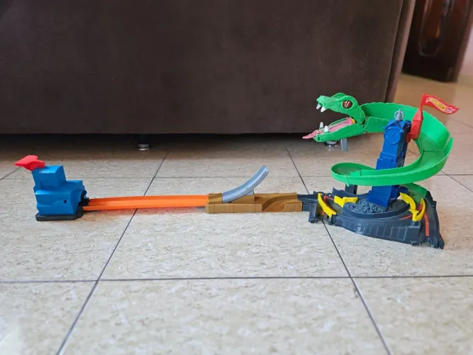 Pista hot wheels ataque da cobra completa!! Entrego para todo o brasil