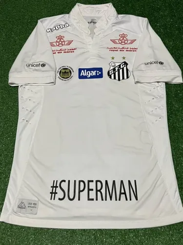 Camisa Santos Home 2016 #23 R. Mendes Usada em Jogo