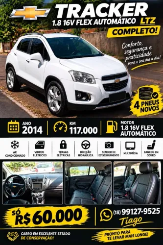 Chevrolet Tracker LTZ 1.8 16V Flex 4X2 Aut. 2014