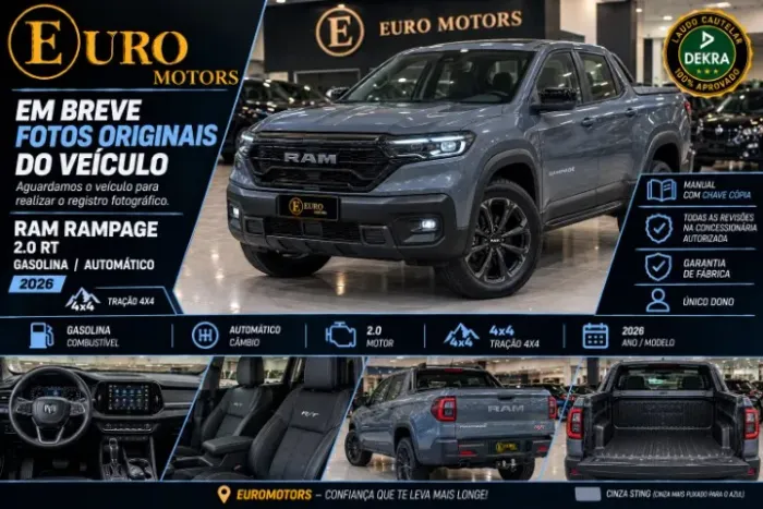 Ram Rampage R/T Hurric. 4 2.0 TB CD 4X4 Aut. 2026