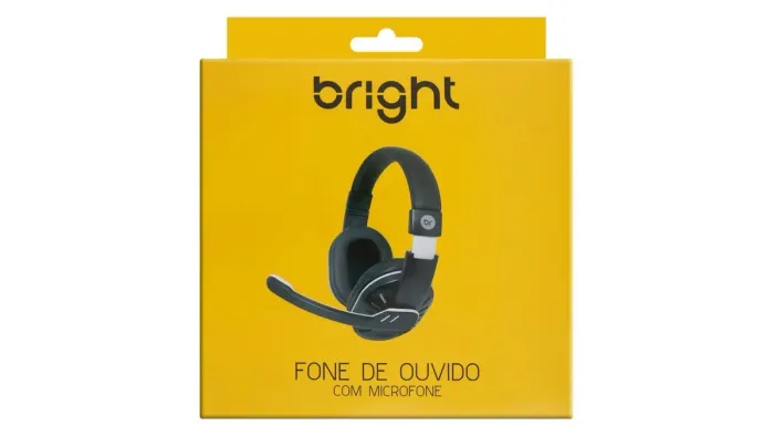 Fone de Ouvido com Microfone - Headset Bright (LACRADO)