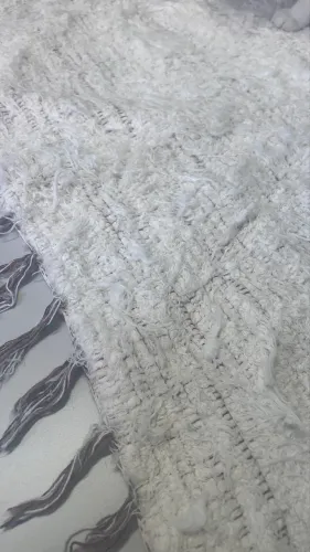 Tapete boho em algodão cru 