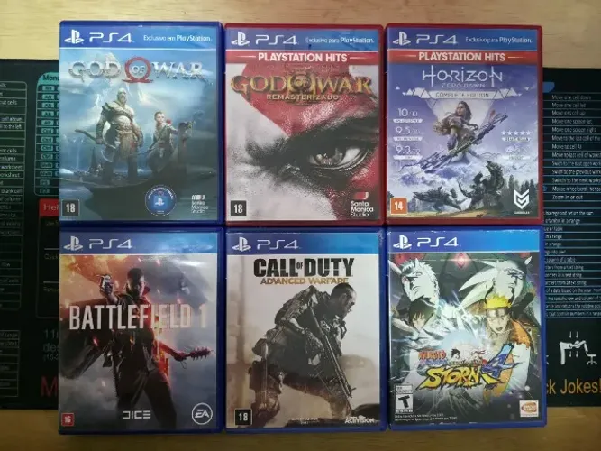 Jogos de PS4 "a partir" de R$60