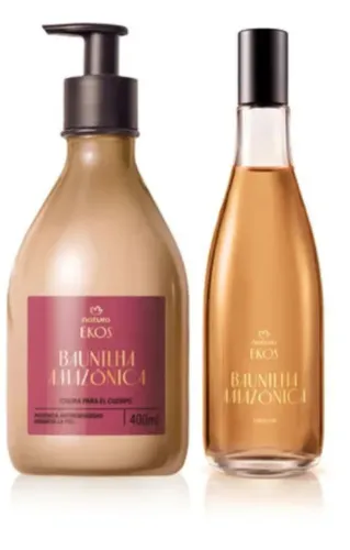 Kit Ekos Creme para o Corpo e Colônia Baunilha Amazônica (2 produtos)