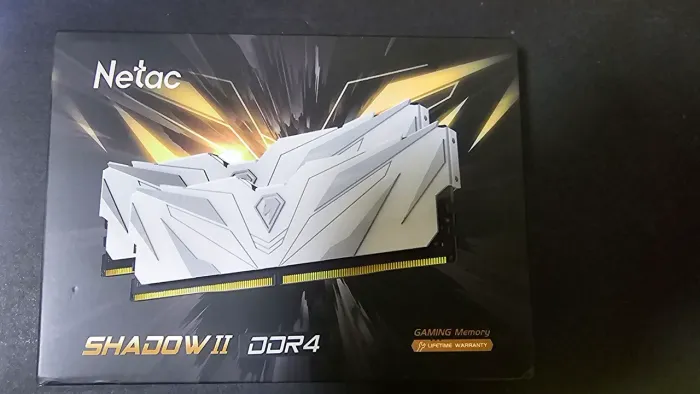 Memória ram 16gb (2x8gb) 3200mhz Netac novo lacrado