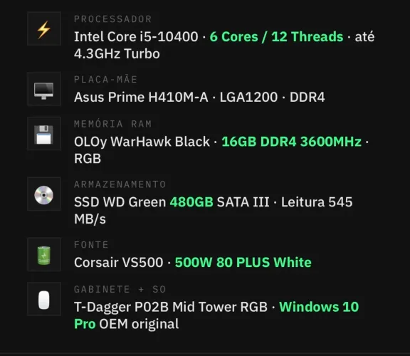 PC GAMER MONTADO
