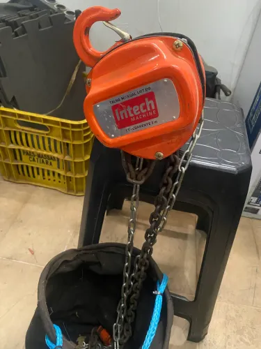 VENDO - Talhas Manuais de Corrente Intech Machine 1 Tonelada (3 metros)