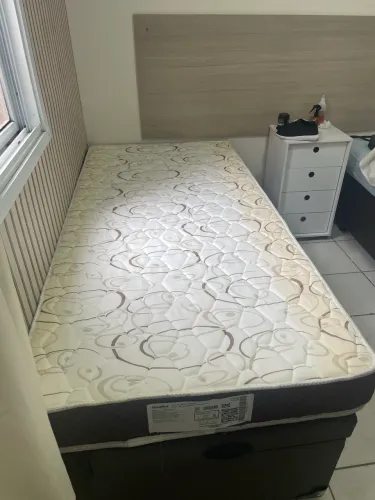 Colchão Solteiro Espuma D23 88x188x16 Confortável Firme Resistente Macio Alta Durabilidade