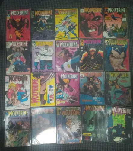 WOLVERINE 1-101 COLEÇAO COMPLETA 1992/2000 RARIDADE +30 ANOS