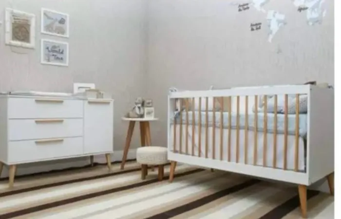 Berço e Cômoda Quater 