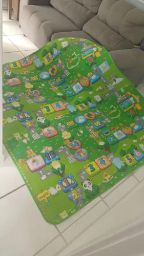 Tapete infantil dupla fase