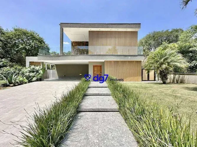 Condomínio Reserva Santa Maria - 5 Suítes Moderna, escritório, gourmet, SPA, orquidário e