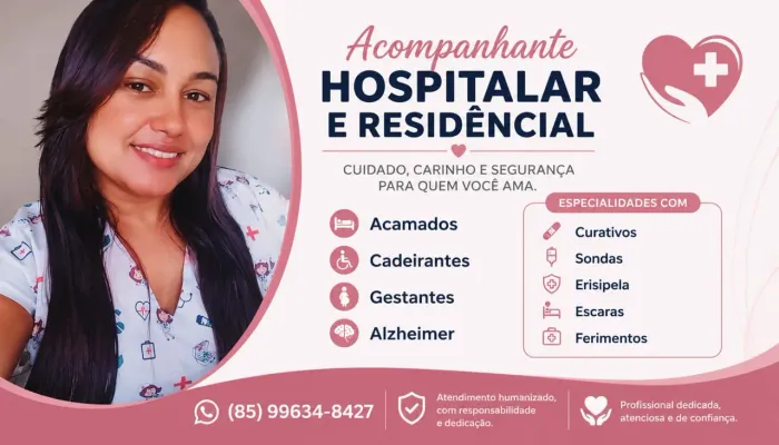 Cuidadora de idosos !
