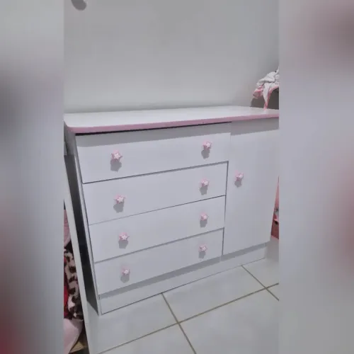 Comoda Infantil Rosa