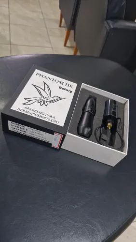 Kit Tattoo Completo - Phantom HK + Fonte Electric Ink PS01V2