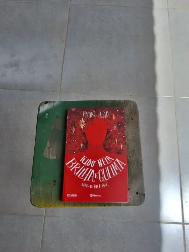 Livro tudo nela brilhanta e queima