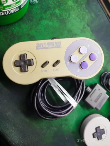 CONTROLE ORIGINAL PARA SNES
