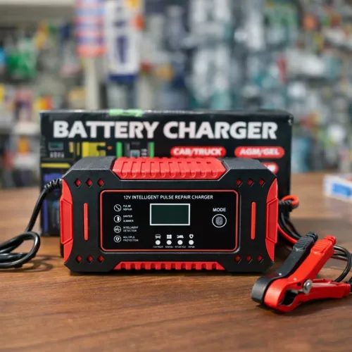 Carregador Inteligente de Bateria 12v 6A para automóveis 