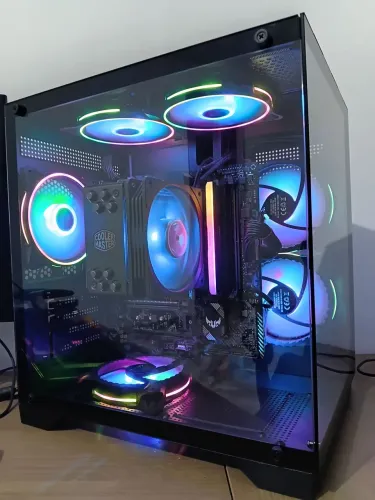 Pc Gamer Rayzen 5, 8gb 3200mhz, SSD nvme 500, fonte 650w 80 Plus Pc ativo