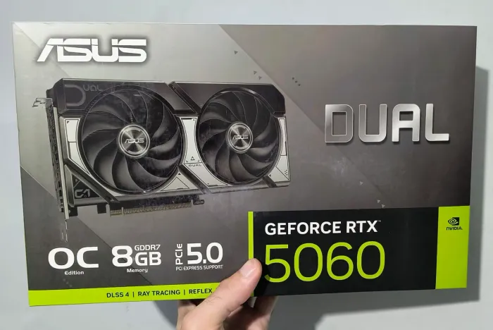 Placa de vídeo RTX 5060 Asus 8gb