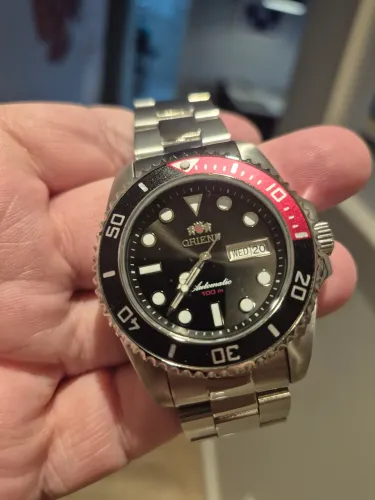 Relógio Orient Submariner Automático - Perfeito Estado (Como Novo) | Caixa + NF
