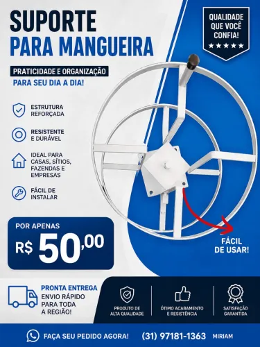 Suporte de mangueira