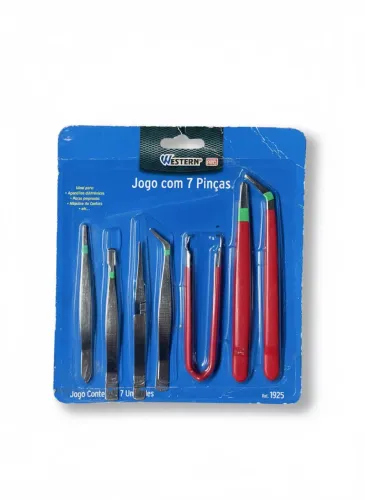 Jogo de 7 Pinças Profissional Western