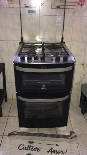 Fogão a gás elétrico 2 fornos