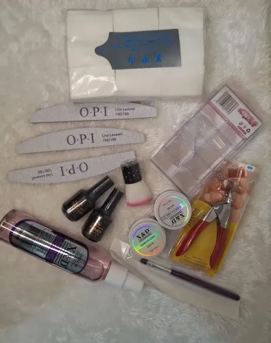 Materiais para unha de gel - kit