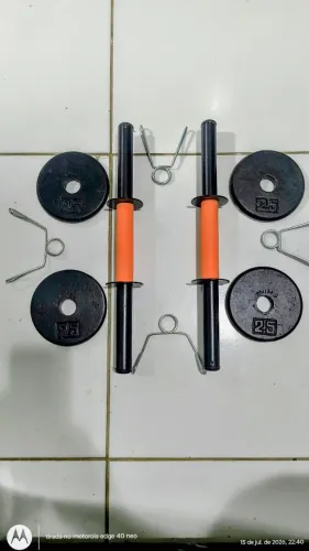 Kit halteres 4.5kg no total