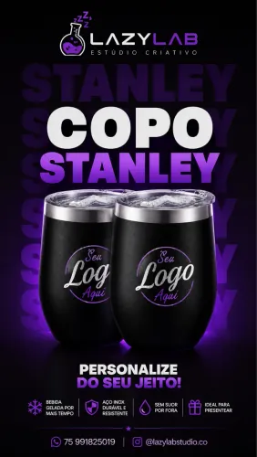 Copo Stanley personalizados