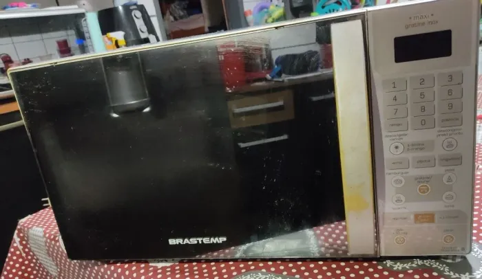 Microondas Brastemp 38 litros INOX