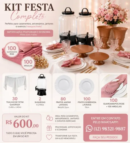 Vendo Kit para festa