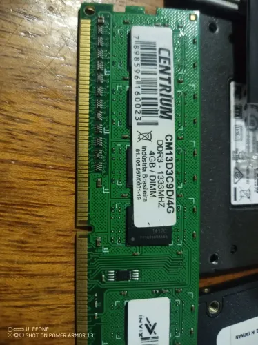 Memória DDR3 desktop 4gb