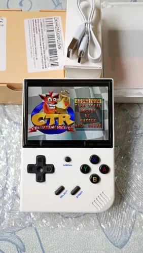 Console Portatil Retro Anbernic RG35XX PLUS SNES PS1 PSP Nintendo 64 DS Dreamcast NES Mega