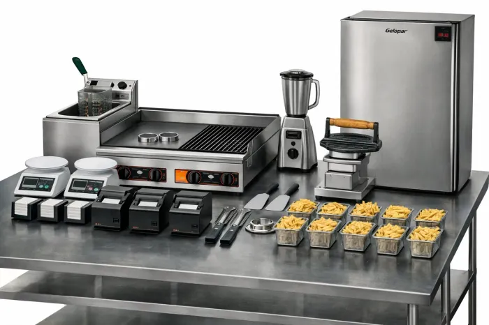 KIT HAMBURGUERIA COMPLETA - PRONTO PARA TRABALHAR ?