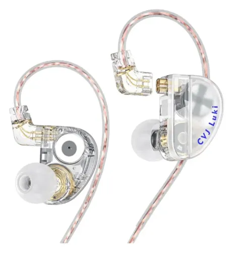 Fone De Ouvido Cvj Luki Dual Dynamic Driver Sem Microfone