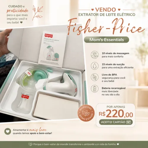Extratora elétrica Fisher Price