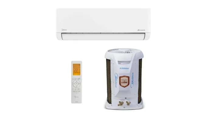 Ar Condicionado Split Hi Wall Springer Midea Airvolution 12.000 Btus Frio 220v R-32