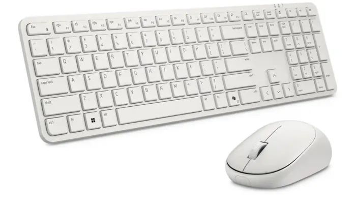 Teclado e mouse Dell Pro 5 - KM526 - Português (Brasil) - Branco