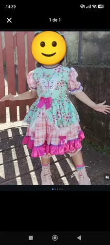 Vestido de caipira