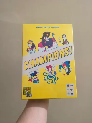 Jogo lacrado Champions!