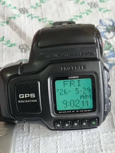 Relógio Casio GPS NAVIGATION