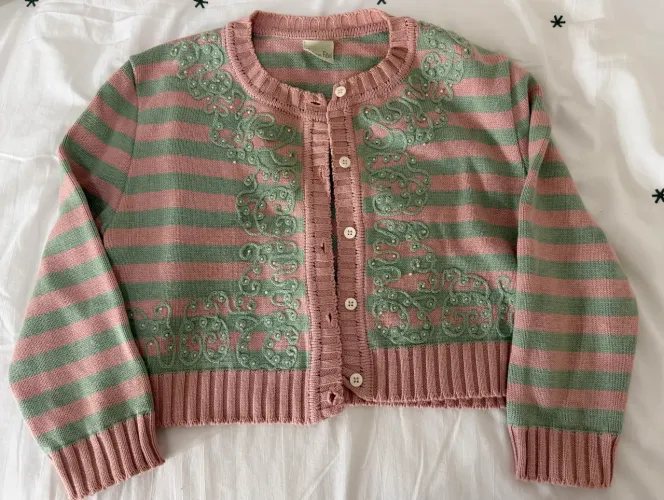 Casaquinho tricot Maria Filo Tam G